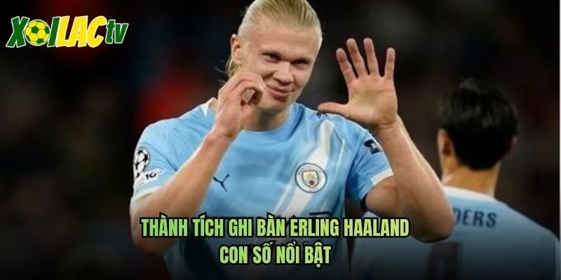 Thành Tích Ghi Bàn Erling Haaland – Con Số Nổi Bật